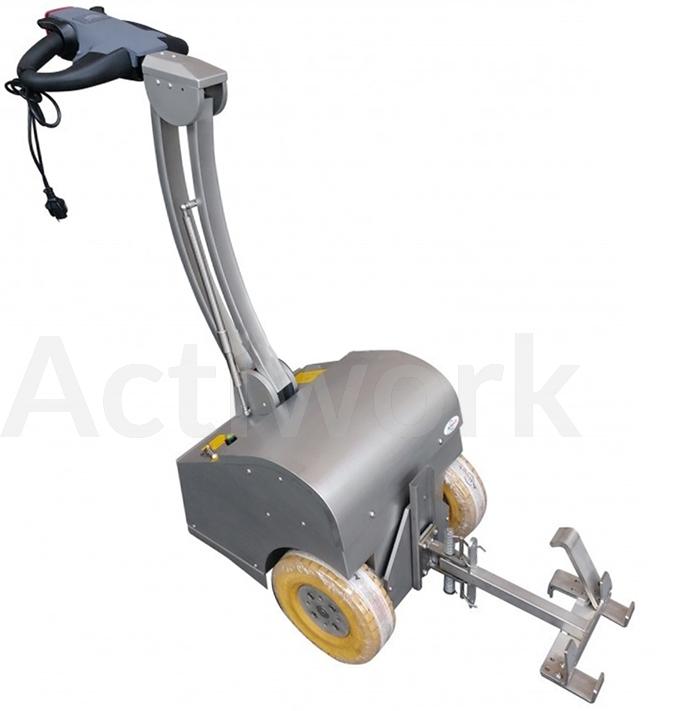 TIMON TRACTEUR POUSSEUR MOTORISE INOX