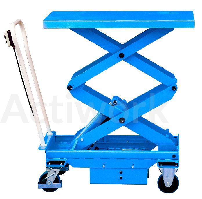 TABLE ELEVATRICE SEMI ELECTRIQUE 300 KG DOUBLE CISEAUX