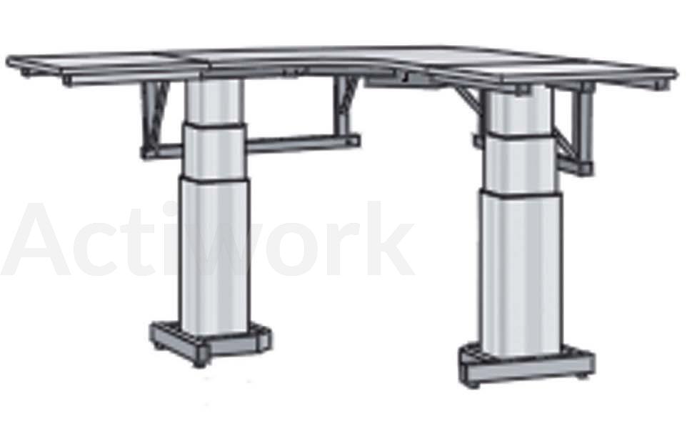 STRUCTURE DE POSTE MEGA FLEX DOUBLE 450