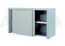 [CR37B002-AP] ARMOIRE INOX MURALE PORTES COULISSANTES  : 1000 X 400 X 650 MM