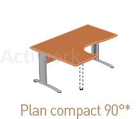 PLAN COMPACT 90°