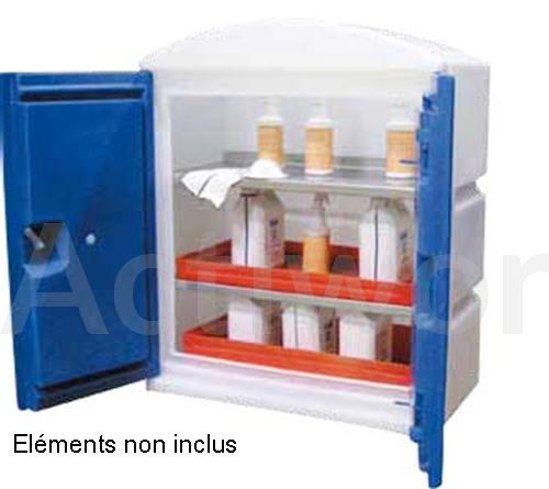 ARMOIRE BASSE POLYETHYLENE