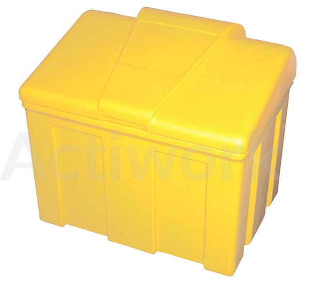 COFFRE DE RANGEMENT MULTI USAGE 110 L JAUNE :