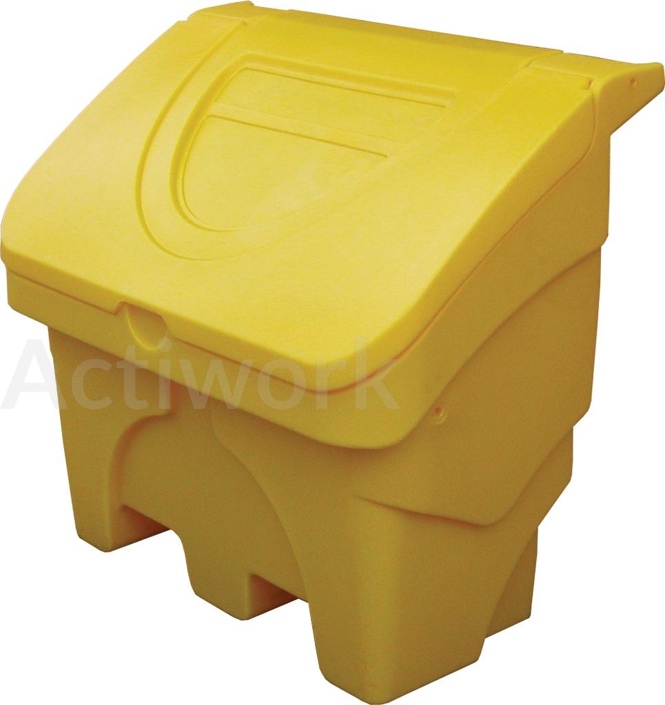 COFFRE DE RANGEMENT MULTI USAGE 130 L JAUNE :