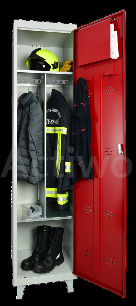 VESTIAIRE POMPIERS SERIE STANDARD - 1 CASE