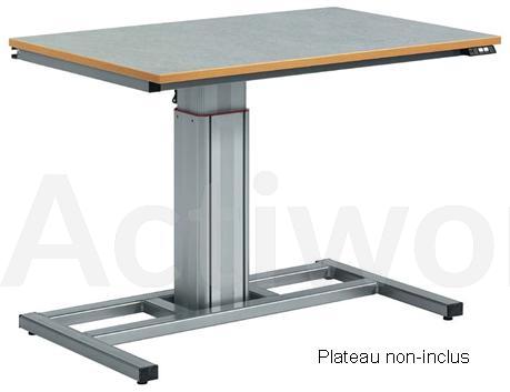 POSTE DE TRAVAIL MOTORISE MEGA SIMPLE 1185 X 530 MM