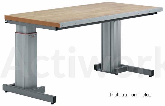 POSTE DE TRAVAIL MOTORISE MEGA DOUBLE 1585 X 730 MM