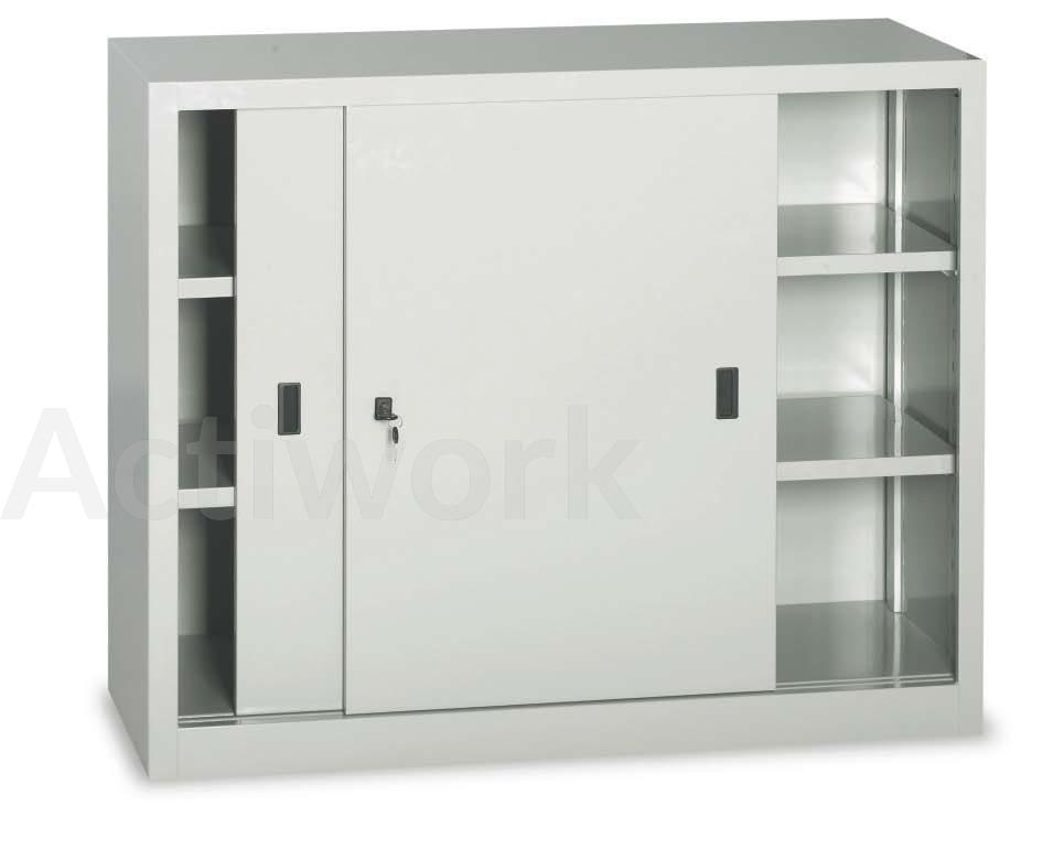 ARMOIRE A PORTES COULISSANTES H 1000 MM