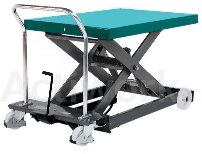 TABLE ELEVATRICE MOBILE FORTE CAPACITE MANUEL - 1000 KG