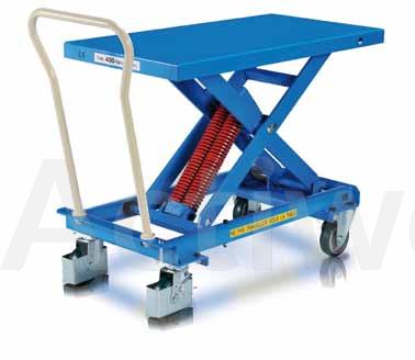 TABLE ELEVATRICE MOBILE A NIVEAU CONSTANT 10 A 50 KG