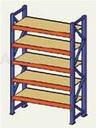 [CR30B006-I] KIT RACK SEMI-LOURD 3000 X 1500 X 600 MM - DEPART