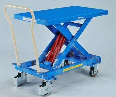 TABLE ELEVATRICE MOBILE A NIVEAU CONSTANT 100 A 400 KG