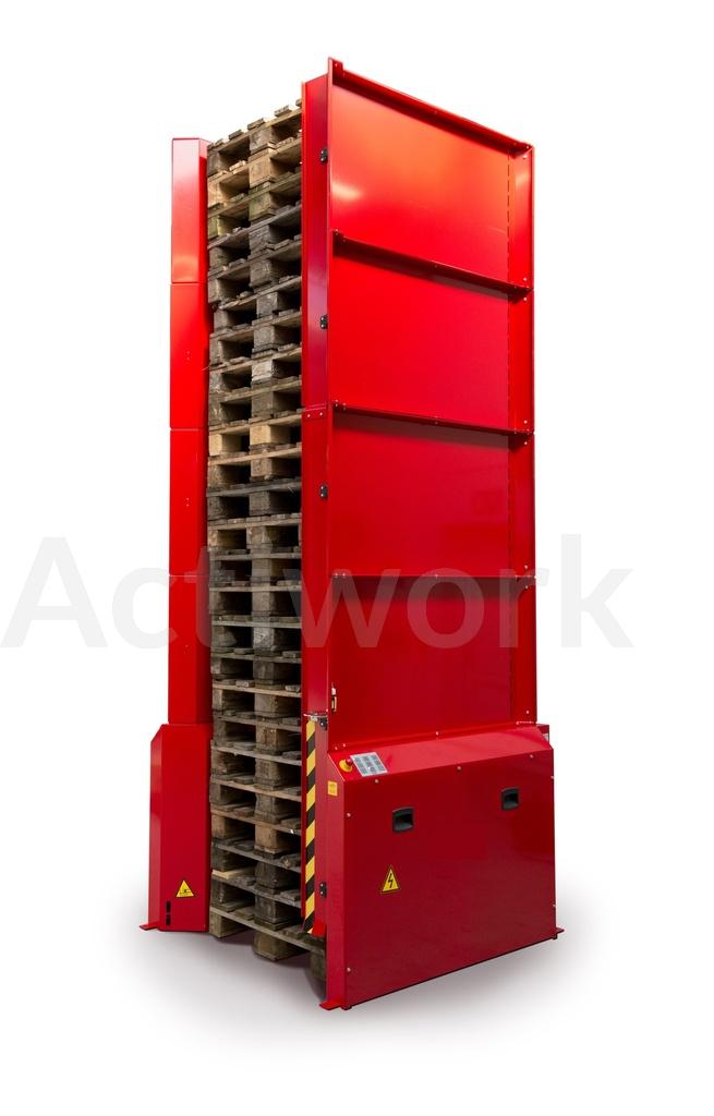 🚚STOCKEUR ACTIPAL AUTOMATIQUE ELECTRIQUE- 25 PALETTES 1200 X 1000 MM