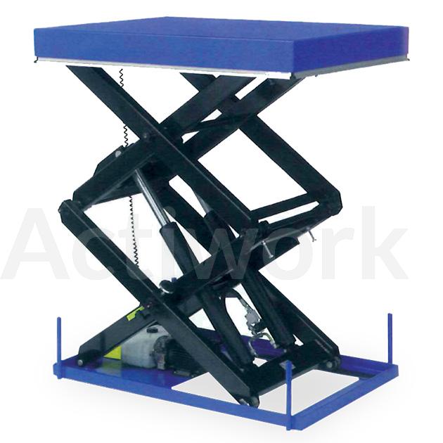 TABLE ELEVATRICE ACTILEV DOUBLE CISEAUX 1500 KG - 2200 X 1200 MM