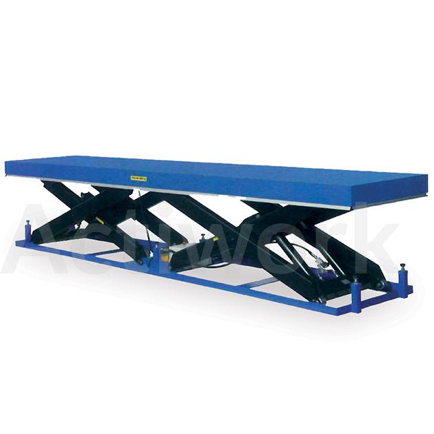 TABLE ELEVATRICE ACTILEV DOUBLE CISEAUX HORIZONTAUX 2000 KG - 2700 X 800 MM