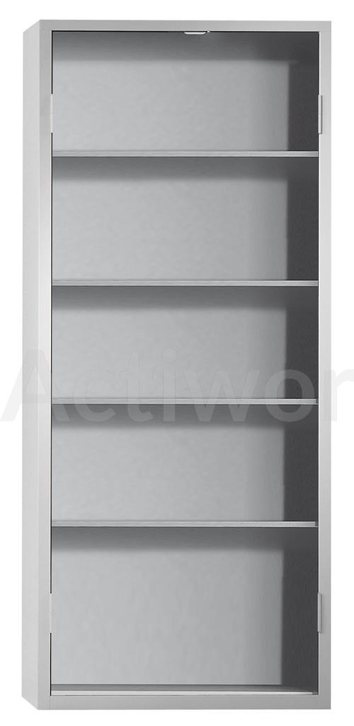 ARMOIRE A BACS SANS PORTES H 1950 X L 950 MM - 4 TABLETTES