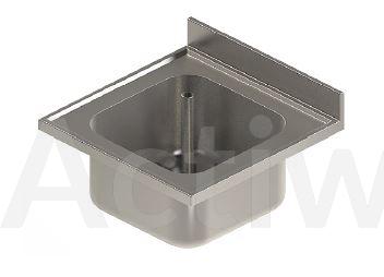 PLONGE INOX SANS EGOUTTOIR - L 700 MM