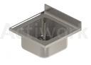 [CR37A008-A] PLONGE INOX SANS EGOUTTOIR - L 700 MM