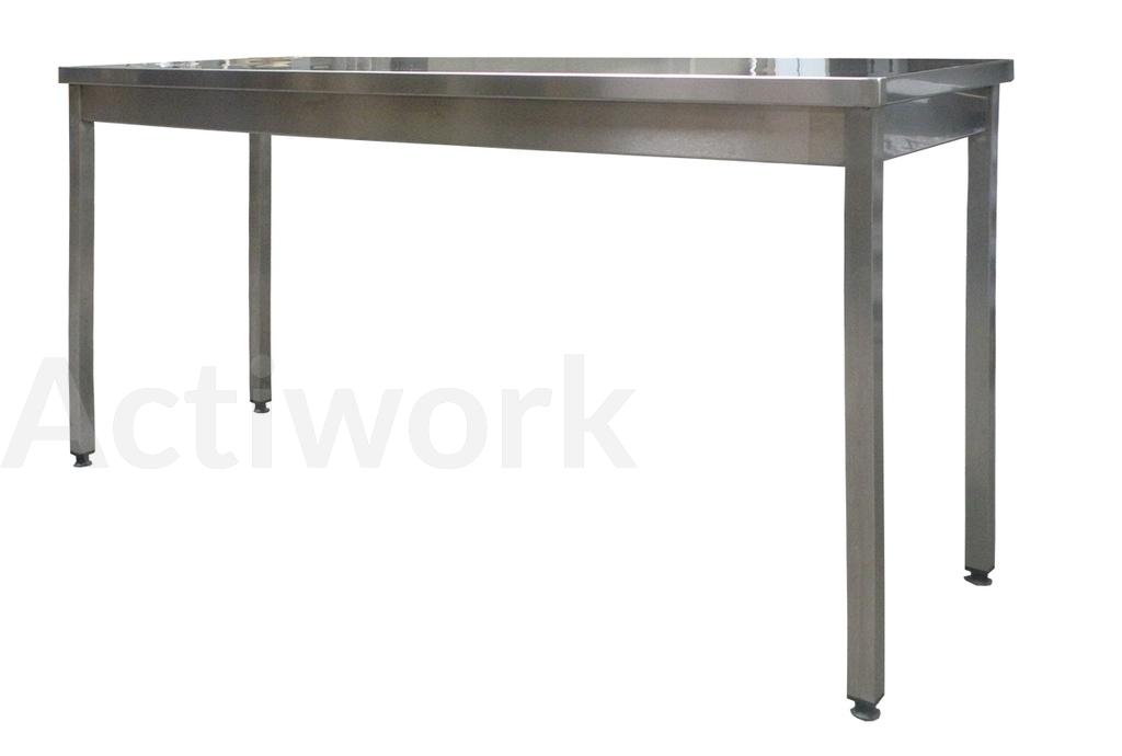 TABLE INOX STANDARD 1400 X 700 MM