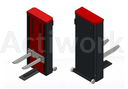 [CL52D110-C] EMPILEUR DE BAC PNEUMATIQUE NIVEAU CONSTANT FIXE CHARGEMENT FRONTAL 200 KG