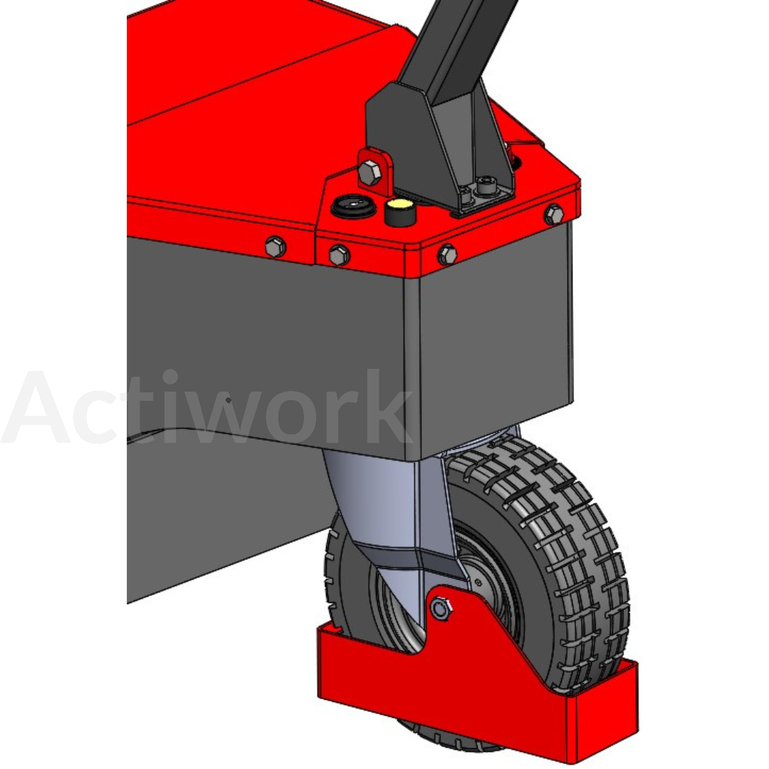 OPTION TM30 : Roue pivotante à crampons