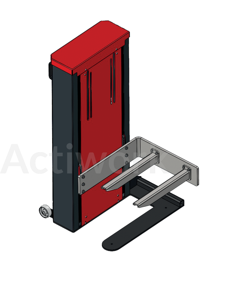 EMP250 Empileur électrique 250kg - version fixe - latéral gauche