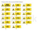 [CS71D003-D] PANNEAUX D'AVERTISSEMENT DANGER - 450 X 150 MM - RIGIDE