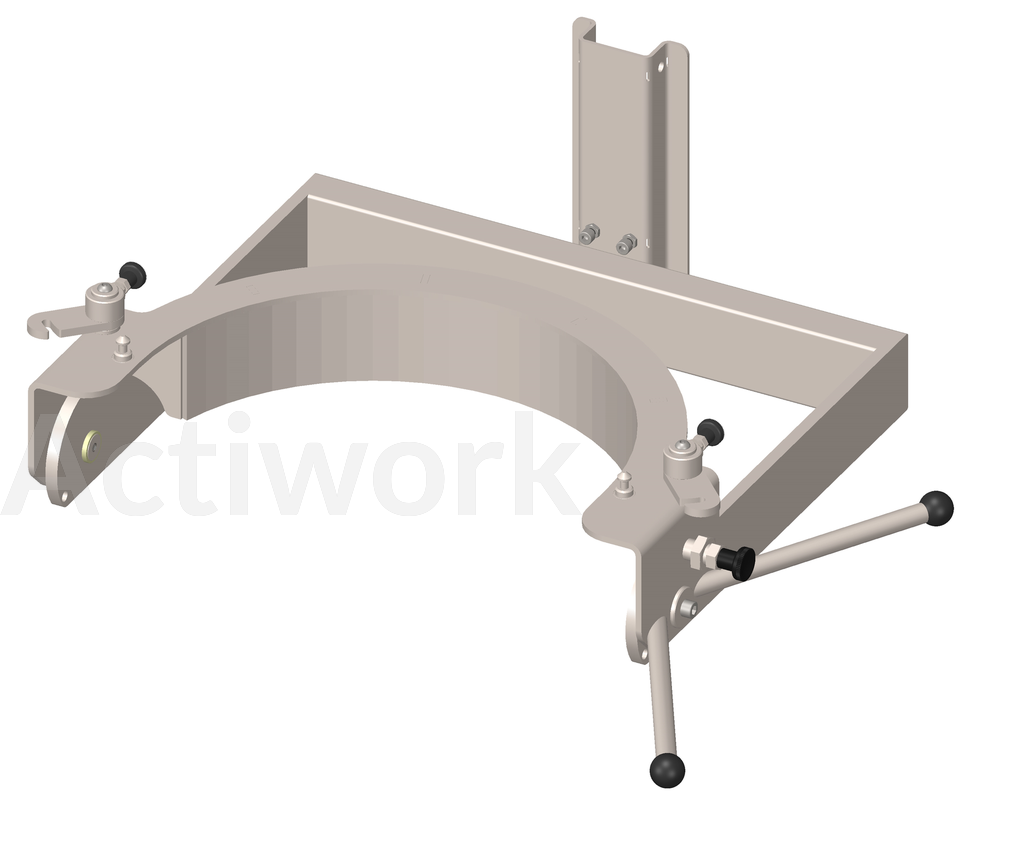 RETOURNEUR MANUEL FRONTAL DE BOL  POUR ACTILIFT PLUS 80