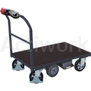 [CL51C006-AY] BW1000 Chariot motorisé 1000 kg - plateau antidérapant 1025 x 700