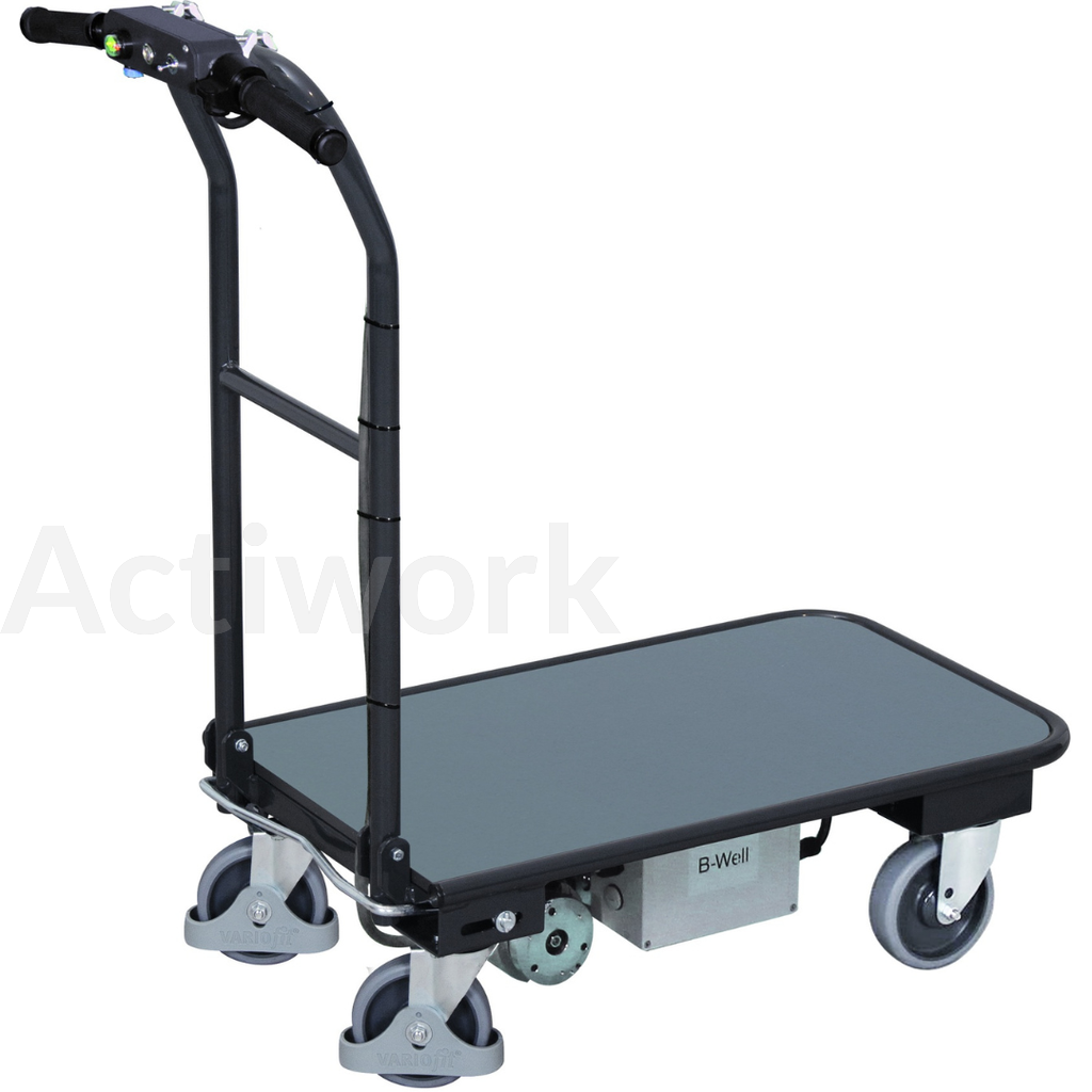 BW600 Chariot motorisé 250 kg - dossier rabattable 900 x 600