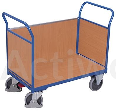 🚚CHARIOT 3 RIDELLES BOIS 850 X 475 MM