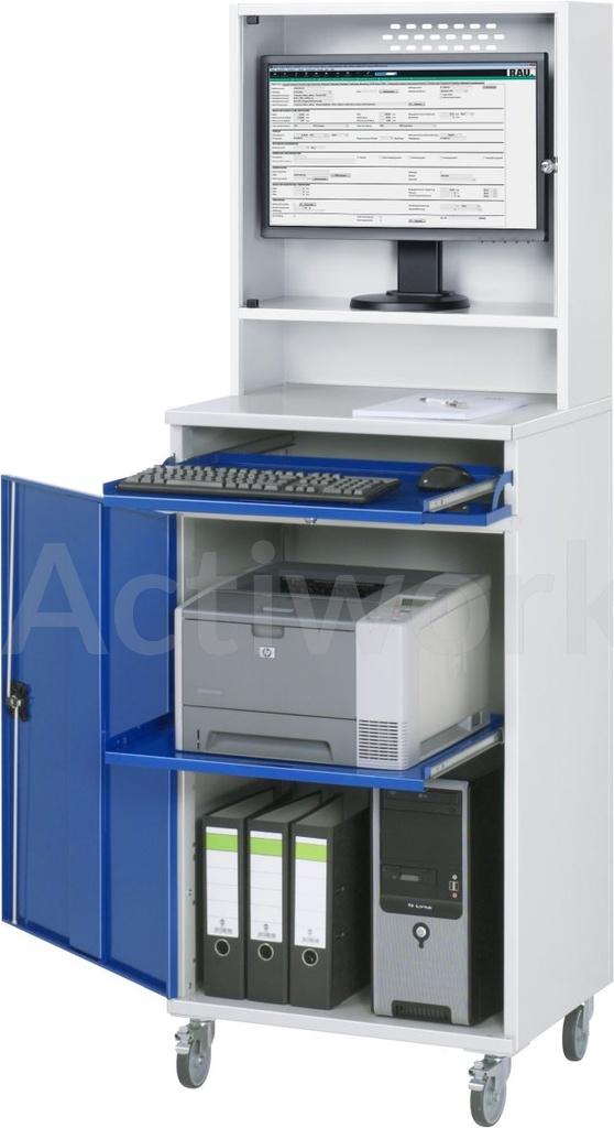 ARMOIRE INFORMATIQUE VERSION LARGE MODULAIRE BASSE MOBILE