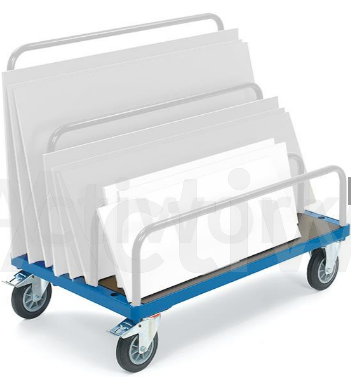 CHARIOT PORTE PANNEAUX 500KG 1200 X 800 MM