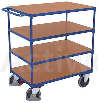 🚚CHARIOTS 4 PLATEAUX BOIS 1000 X 700 MM