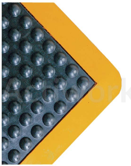 TAPIS ANTIFATIGUE ERGOTRED NOIR/JAUNE