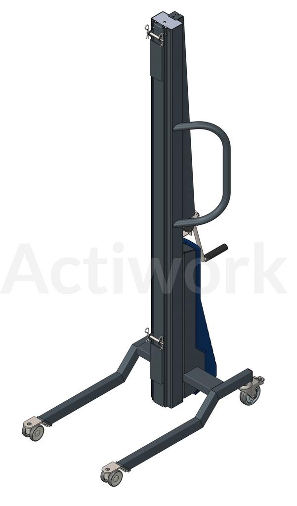 GERBEUR MANUEL ACTILIFT PLUS 80 KG ACIER PEINT- MANIVELLE (SANS ACCESSOIRES)