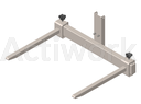 [CL50C009-I] FOURCHES REGLABLES  POUR ACTILIFT PLUS 80