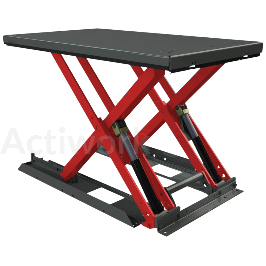 TE500 Table élévatrice extra-plate 500kg - 1350x600 mm - course 800 mm